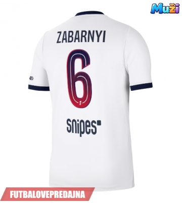 Lacne Muži Futbalové dres Paris Saint-Germain Ilya Zabarnyi #6 2026-27 Krátky Rukáv - Preč
